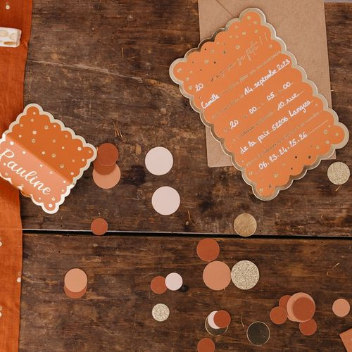 MES JOLIS CONFETTIS TERRACOTTA