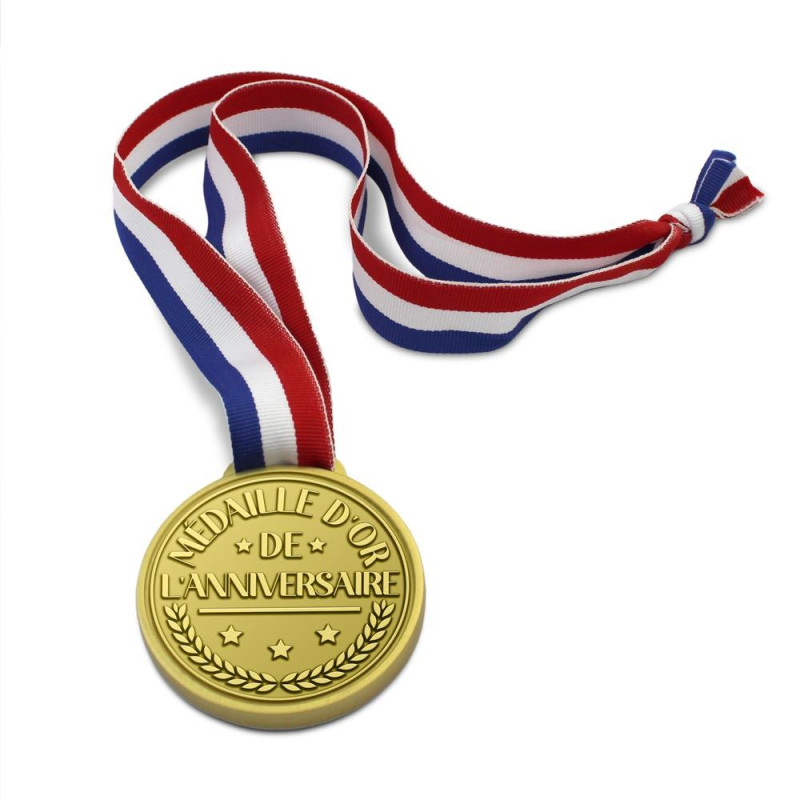 MEDAILLE D'OR ANNIVERSAIRE
