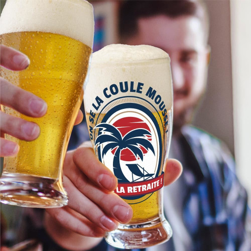 VERRE A BIERE RETRAITE