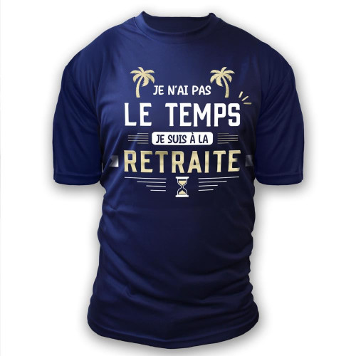 TEE SHIRT A DEDICACER RETRAITE