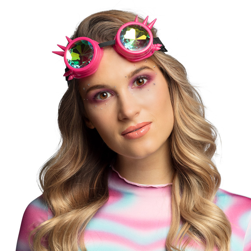 LUNETTES PARTY FESTIVAL ROSE FLUO