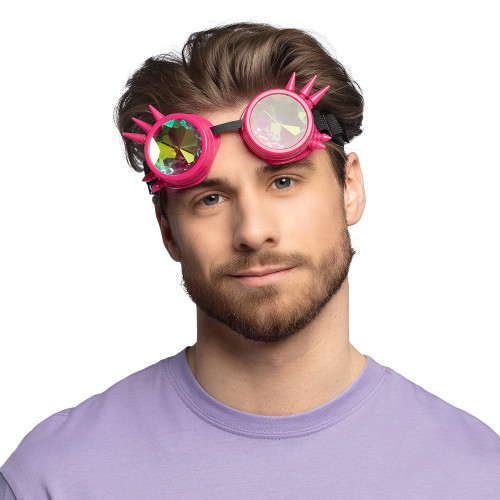 LUNETTES PARTY FESTIVAL ROSE FLUO