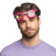 LUNETTES PARTY FESTIVAL ROSE FLUO