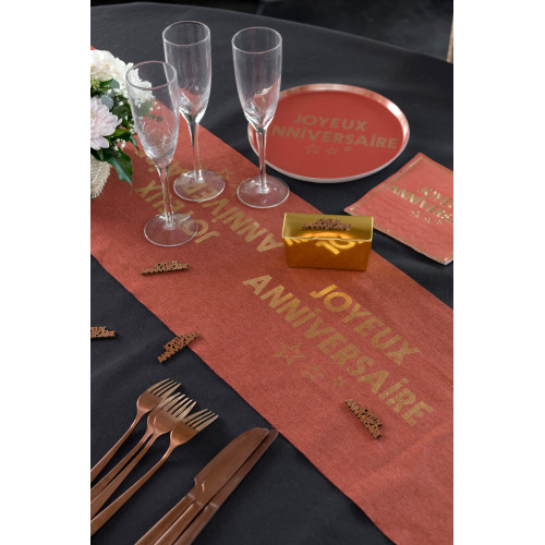 CH TABLE STAR DU JOUR TERRACOTTA