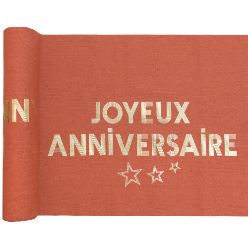 CH TABLE STAR DU JOUR TERRACOTTA