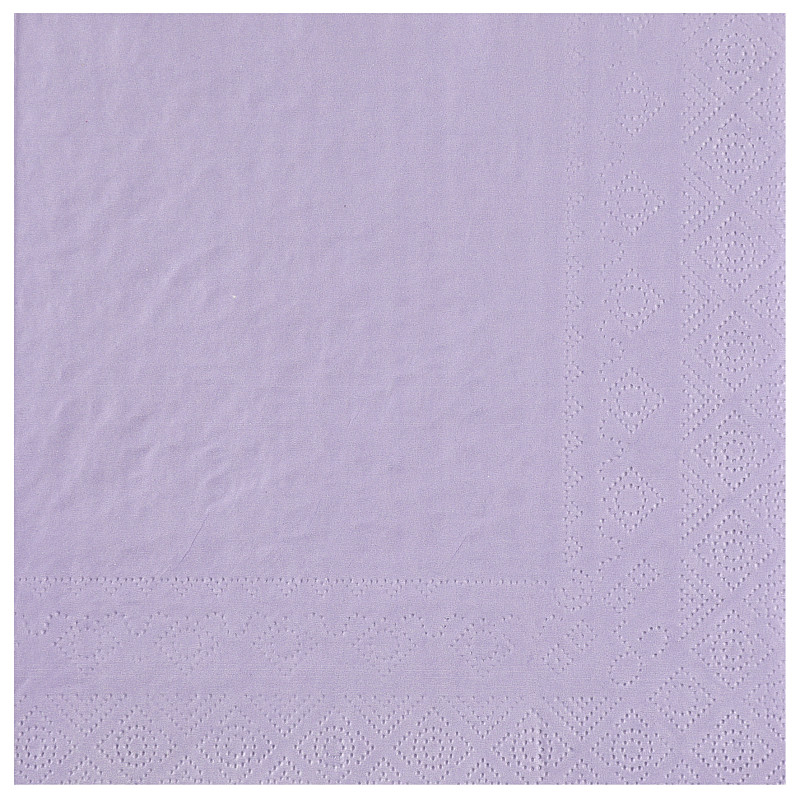 25 SERVIETTES 33X33 2 PLIS PARME