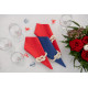 20 SERVIETTES RAINBOW ROUGE