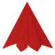 20 SERVIETTES RAINBOW ROUGE