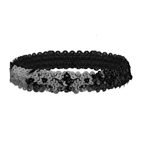 BANDEAU A PAILLETTES NOIR