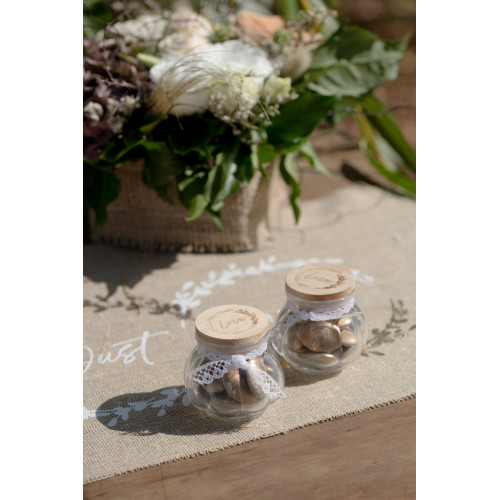 POT MARIAGE NATUREL TRANSPARENT