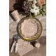 20 SERVIETTES MARIAGE NATUREL