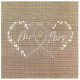 20 SERVIETTES MARIAGE NATUREL