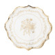 16 SERVIETTES VINTAGE BLANC