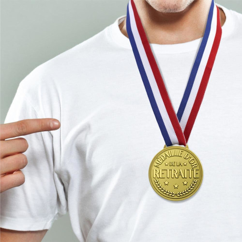 MEDAILLE D'OR RETRAITE