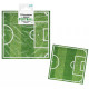 12 SERVIETTES PAPIER FOOT