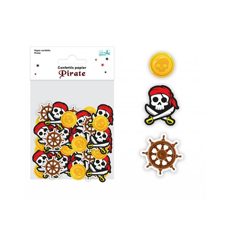 SACHET CONFETTIS PIRATE