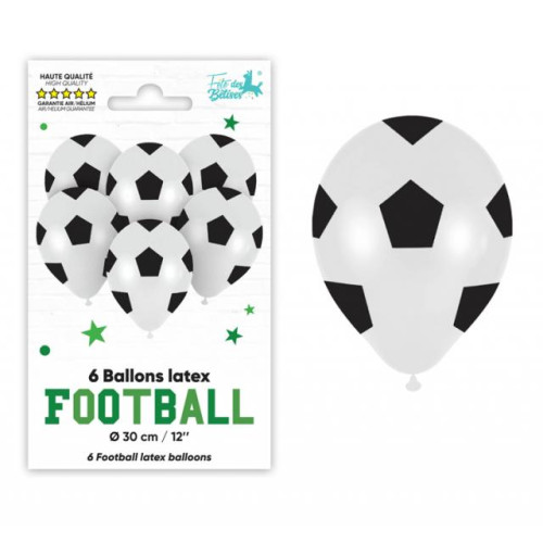 SACHET DE BALLONS X6 FOOT