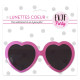 LUNETTES COEUR ROSE EVJF