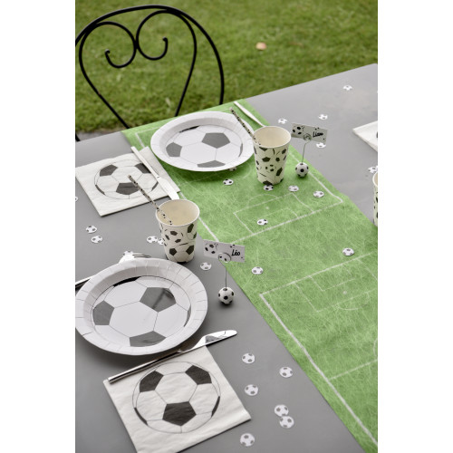 20 SERVIETTES MOTIF FOOT