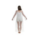 LONGUE VESTE SUMMER FESTIVAL BLANC