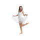 JUPE COURTE SUMMER FESTIVAL BLANC