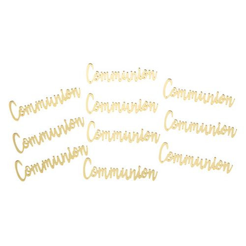 10 DECO COMMUNION PLEXI OR