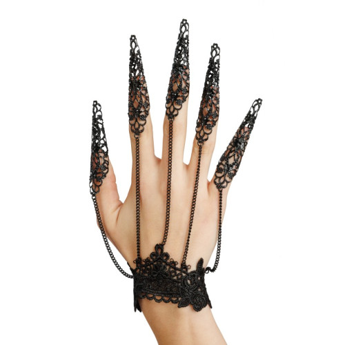 BIJOU DE MAIN DENTELLE/METAL