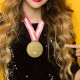 MEDAILLE D OR DE LA SUPER CONNASSE