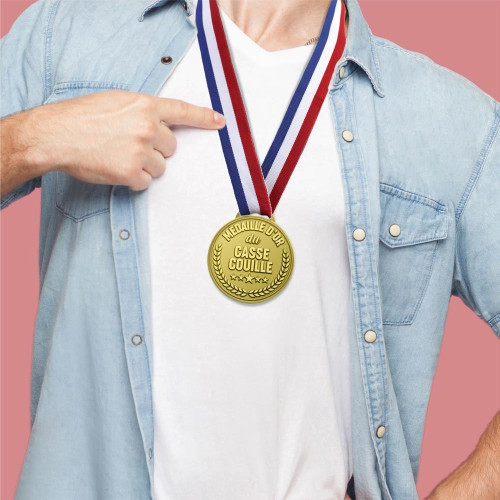 MEDAILLE D'OR HUMO CASSE COUILLE