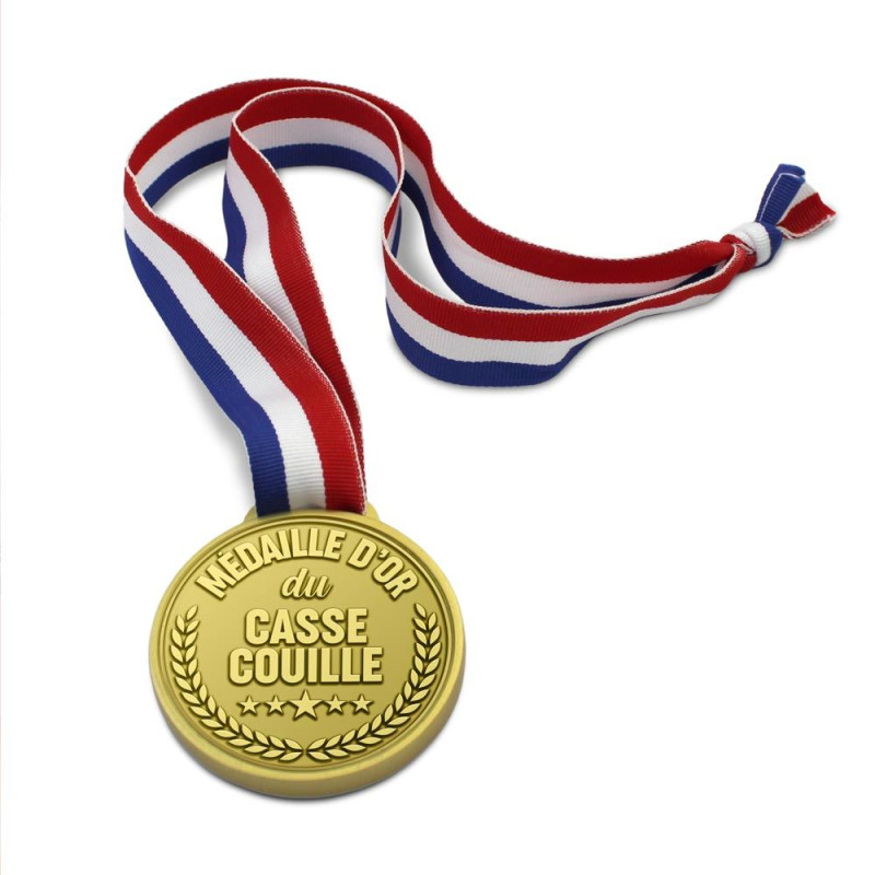 MEDAILLE D'OR HUMO CASSE COUILLE