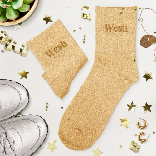 CHAUSSETTES PAILLETTES WESH
