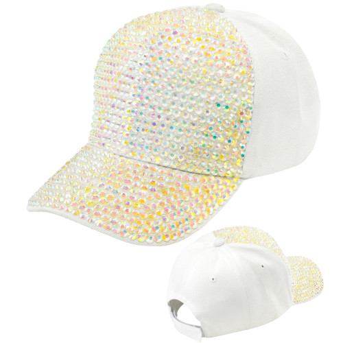 MINI CHAPEAU STRASS PERLÉ