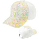 MINI CHAPEAU STRASS PERLÉ