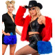 SAC EN PELUCHE LONG BLEU