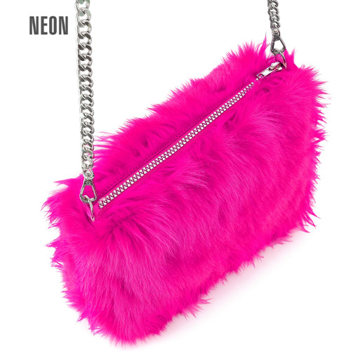 SAC EN PELUCHE LONG ROSE