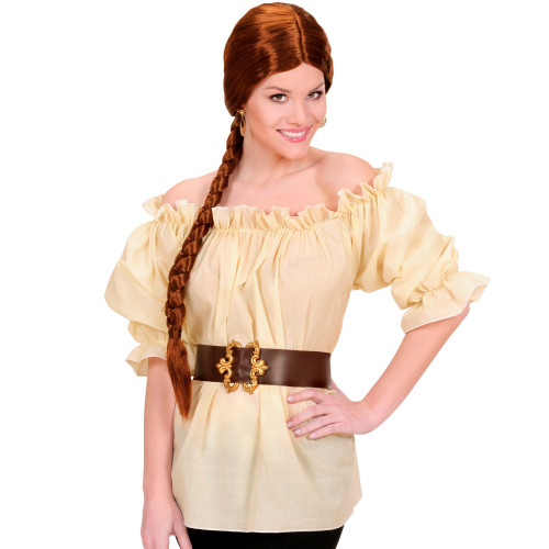 BLOUSE BEIGE FEMME M
