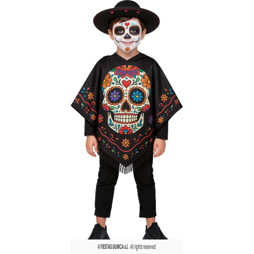 PONCHO CATRINA 7/9 ANS