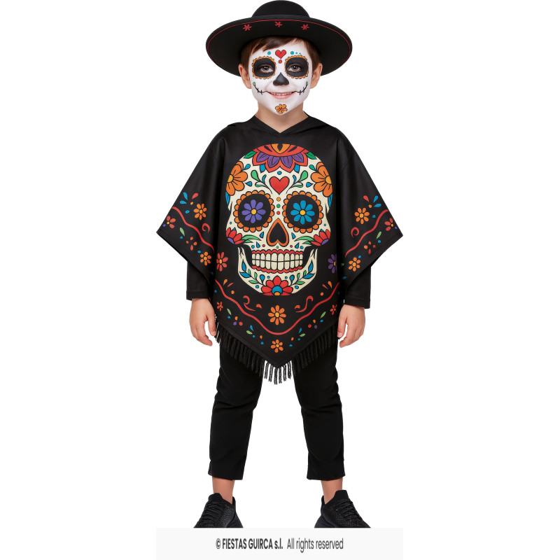 PONCHO CATRINA 7/9 ANS