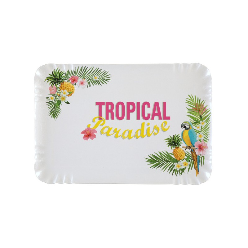 10 PLATEAU RECT TROPICAL MULTI