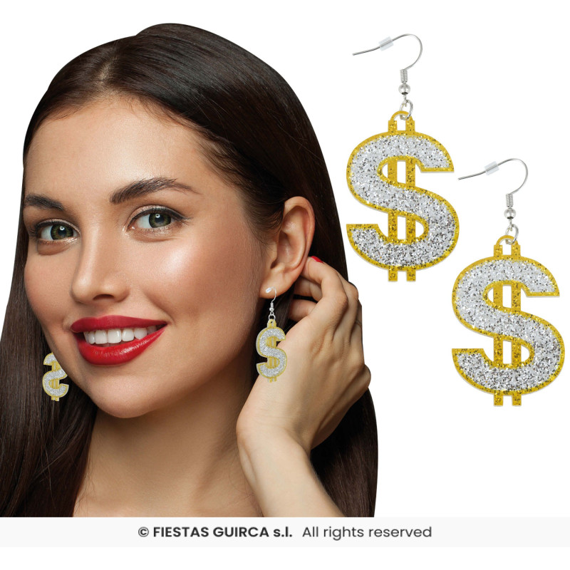 BOUCLES D'OREILLES DOLLAR