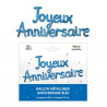 BALLON GUIRLANDE J.ANNIV.BLEU