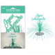 CENTRE DE TABLE ANNIVERSAIRE VERT