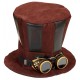 HAUT DE FORME STEAMPUNK+ LUNETTES