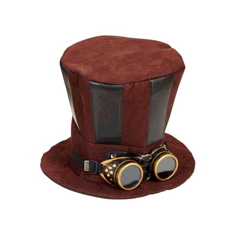 HAUT DE FORME STEAMPUNK+ LUNETTES