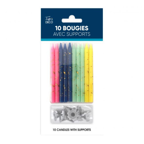 BOUGIES SUPPORTS TROPICAL