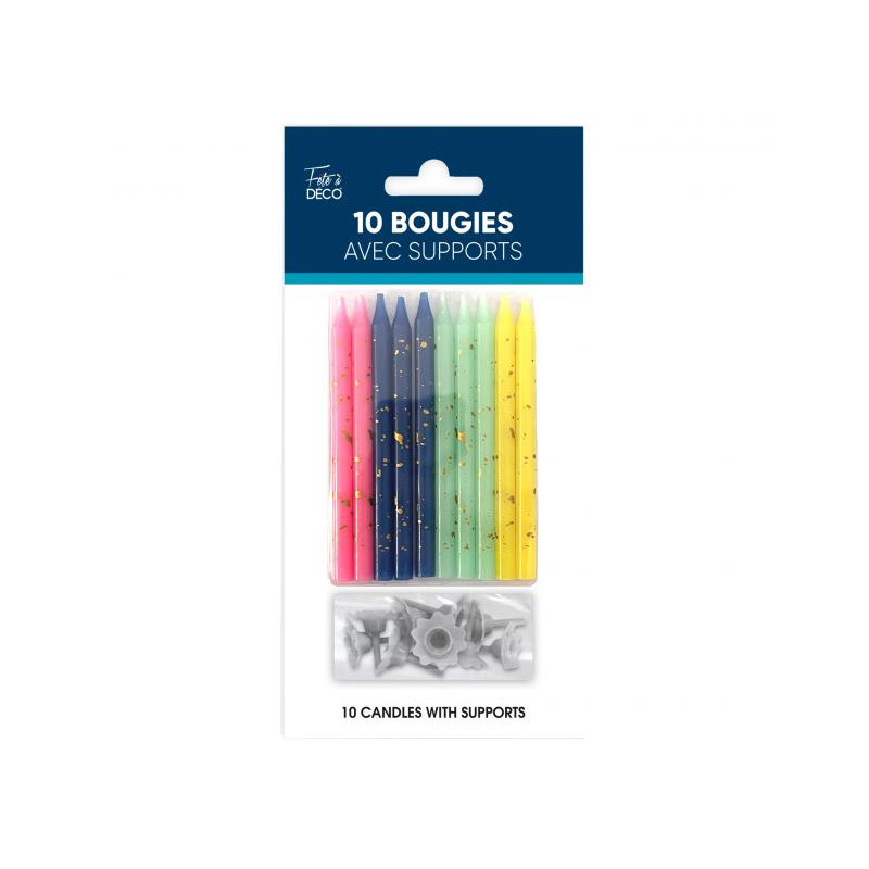 BOUGIES SUPPORTS TROPICAL