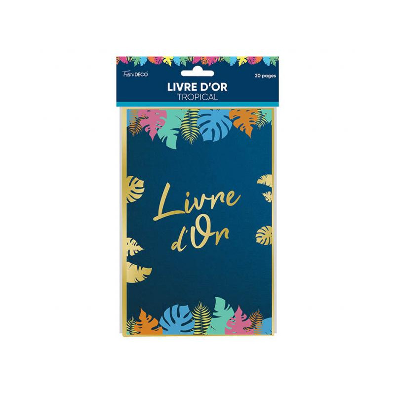 LIVRE D'OR TROPICAL