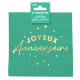 24 SERVIETTES JOY.ANNIV VERT