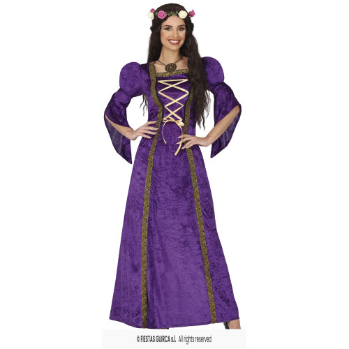 COSTUME DAME VIOLETTE M