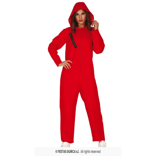 COSTUME PRISONNIERE ROUGE S